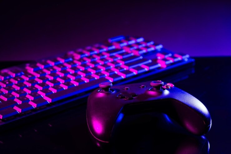 Gaming keyboard setup highlighting our passionate review team